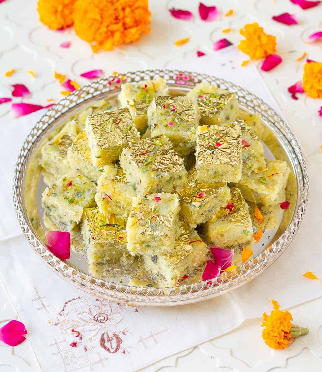 Easiest Coconut Burfi