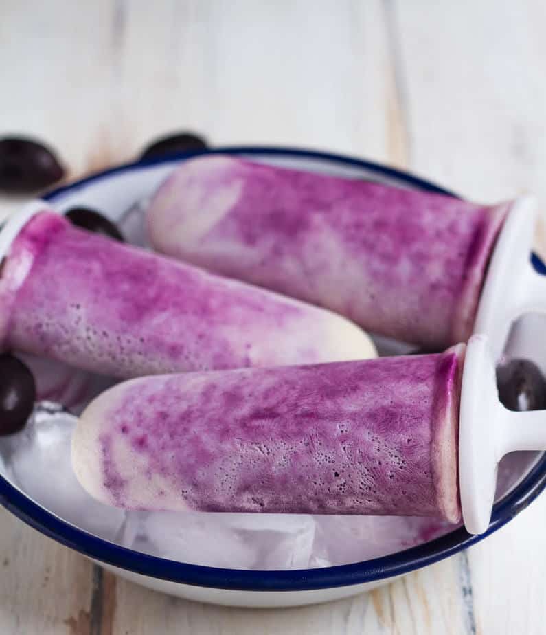 Jamun Yogurt Popsicles | Easy 3 ingredient recipe