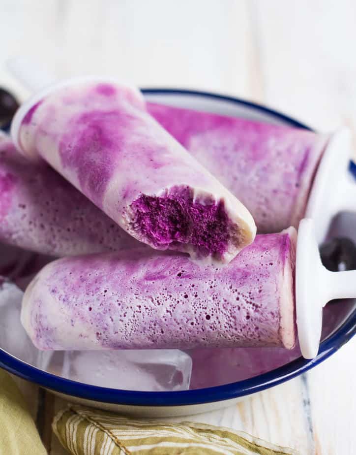 Jamun Yogurt Popsicles | Easy 3 ingredient recipe