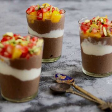 Cashew Chocolate Chia Pudding