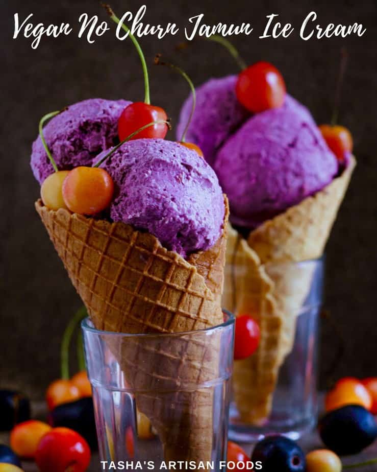 Vegan Jamun ( Java Plum) Icecream