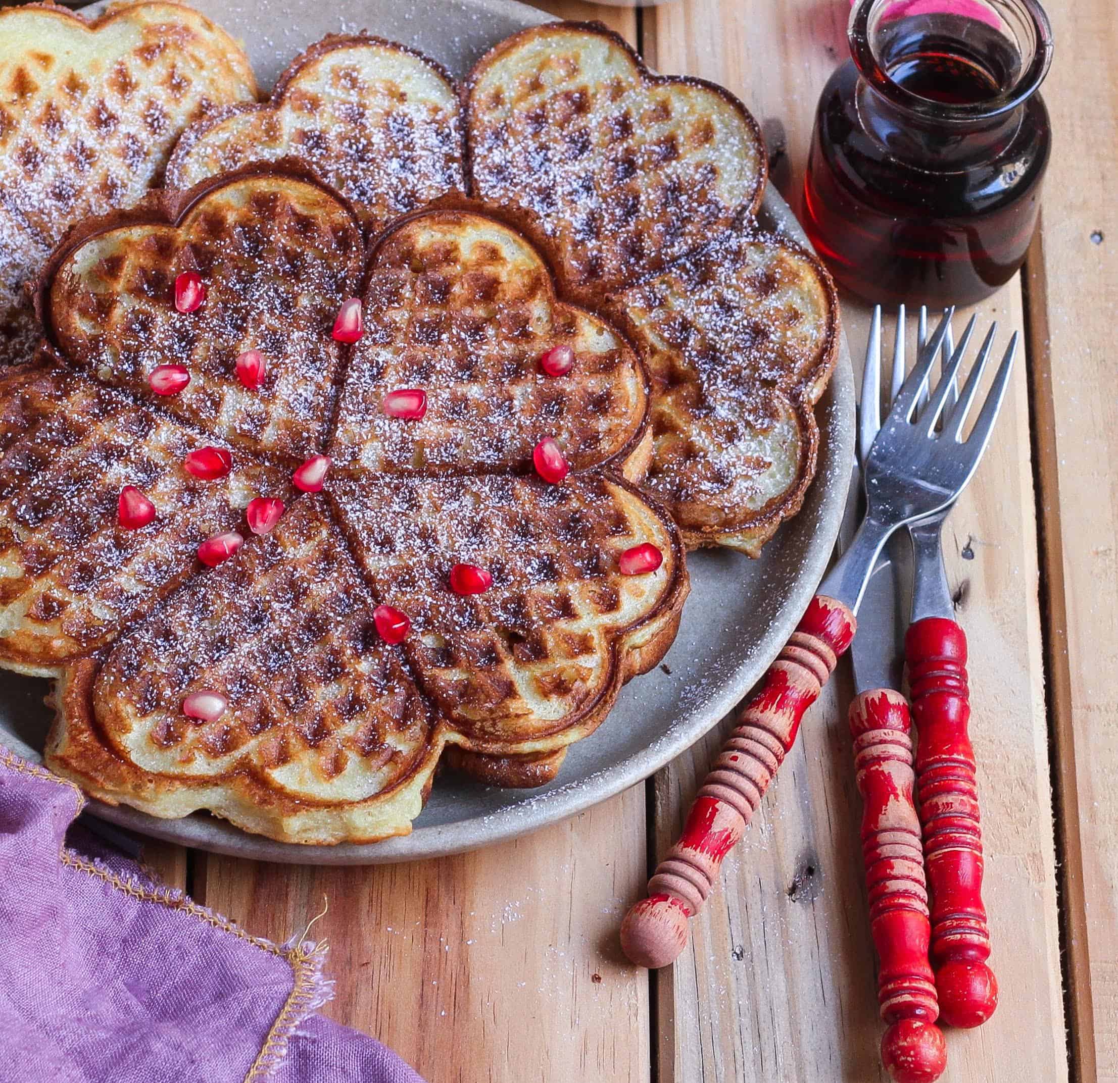 Eggless Waffle Recipe