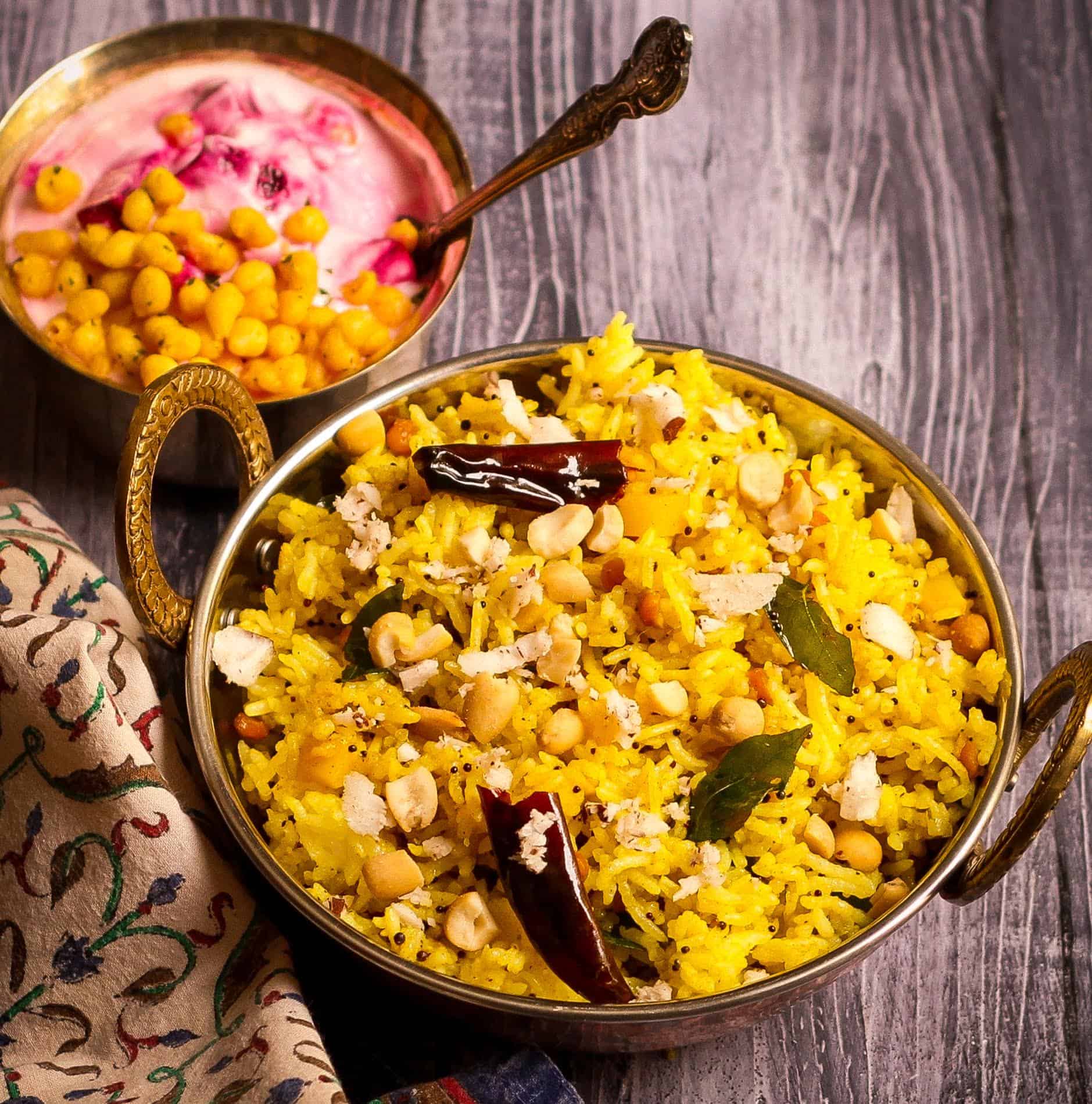 Raw Mango Rice easy summer cooking Raw Mango Rice vegan glutenfree summer easy recipe Indian cuisine