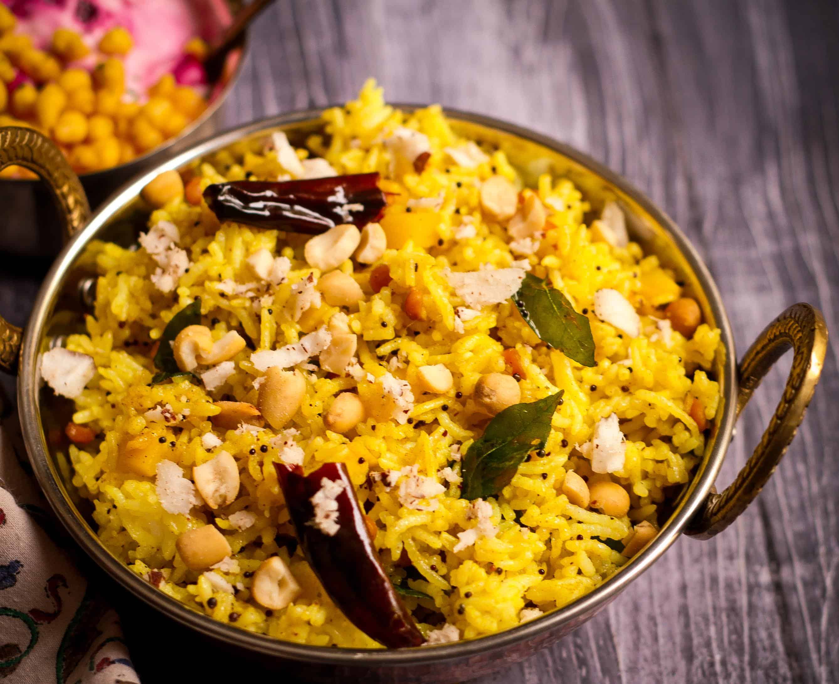 Raw Mango Rice easy summer cooking Raw Mango Rice vegan glutenfree summer easy recipe Indian cuisine