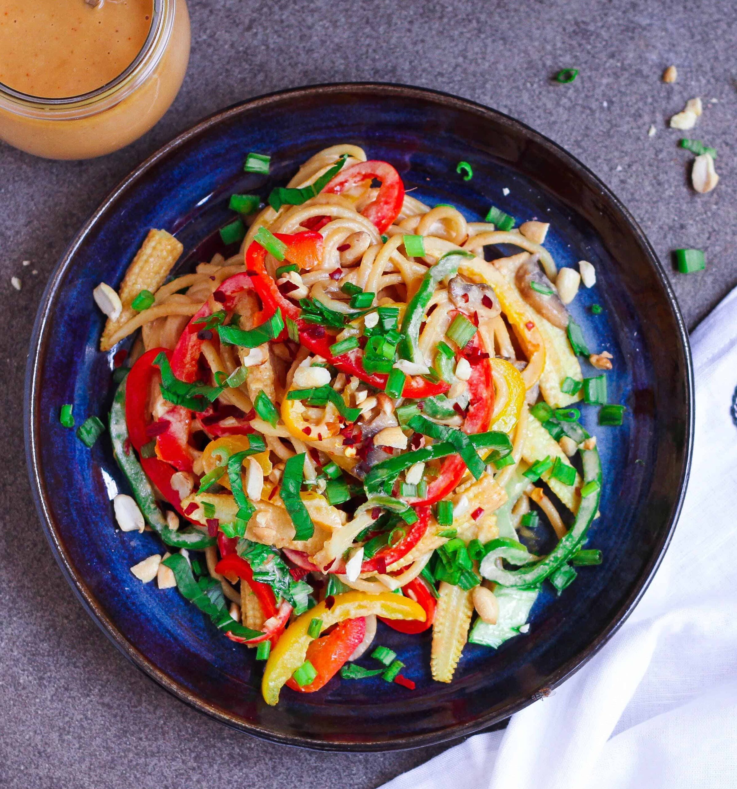 Thai Peanut Noodles Recipe