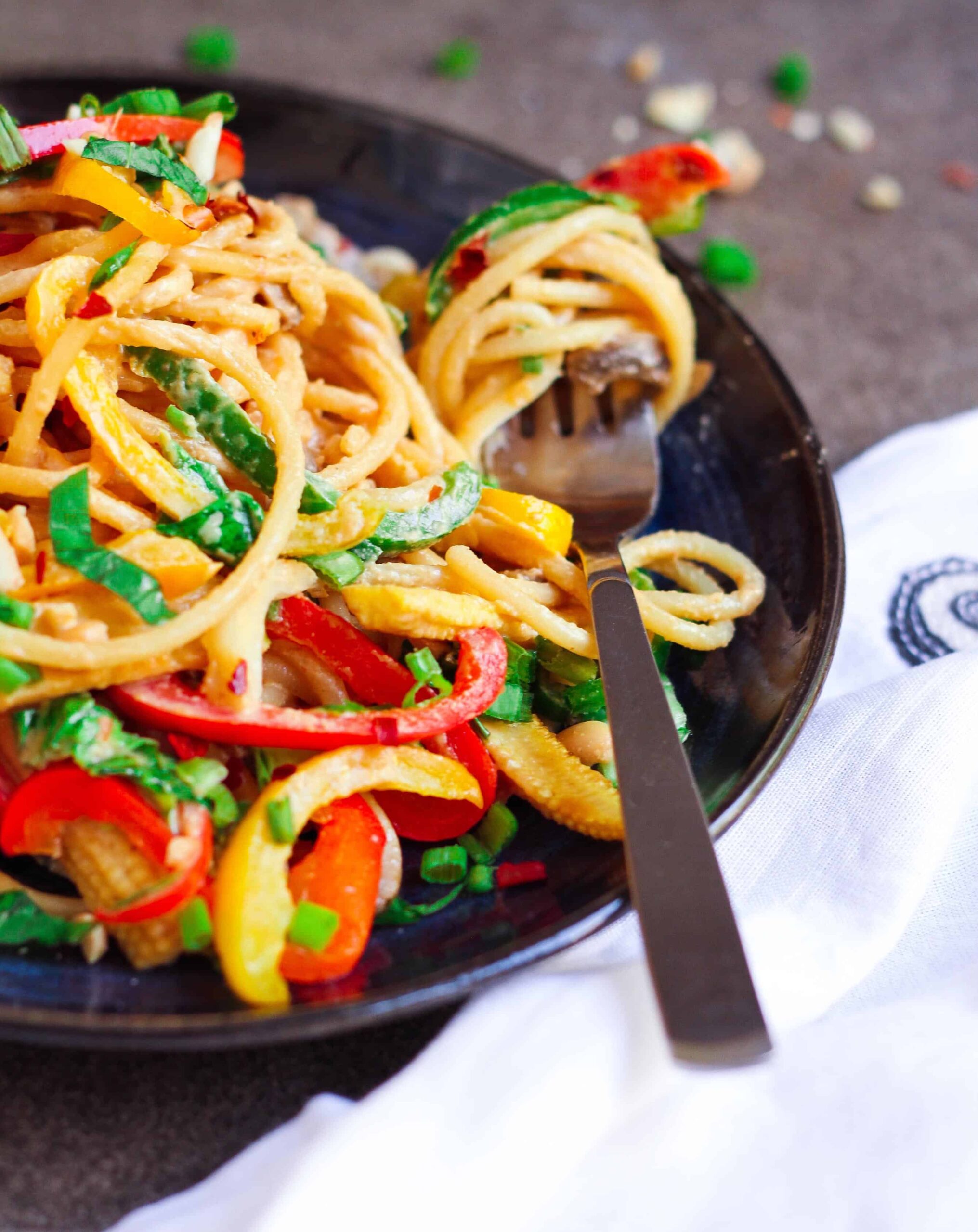 Thai Peanut Noodles Recipe
