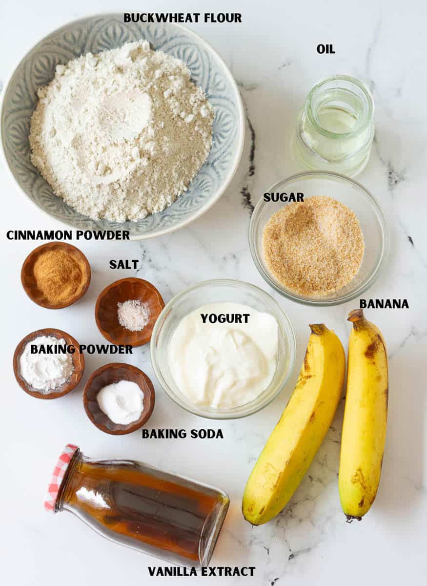 Gluten-free Banana Pancakes INGREDIENTS