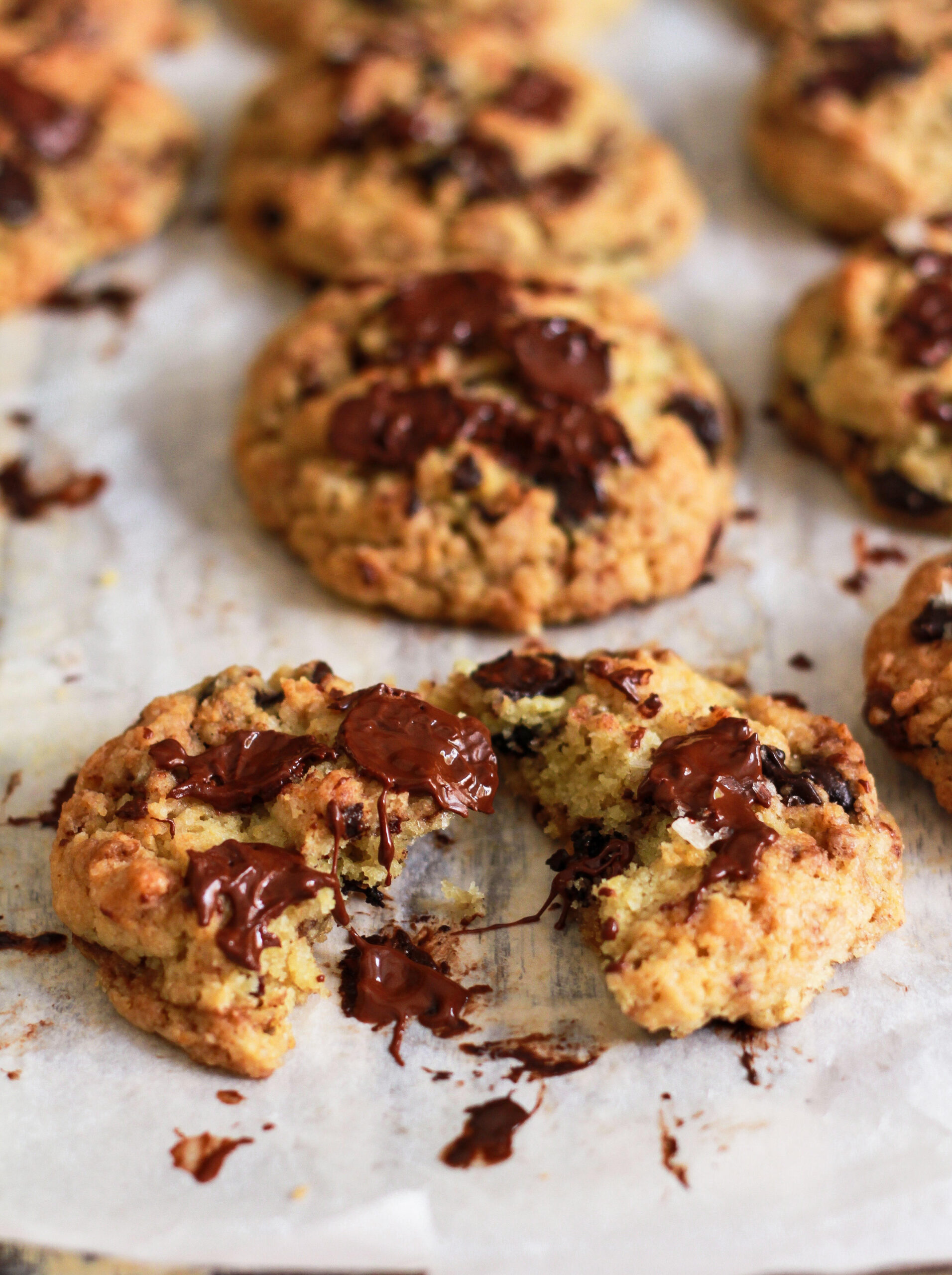 Chocolate Chip Tahini Cookies done right