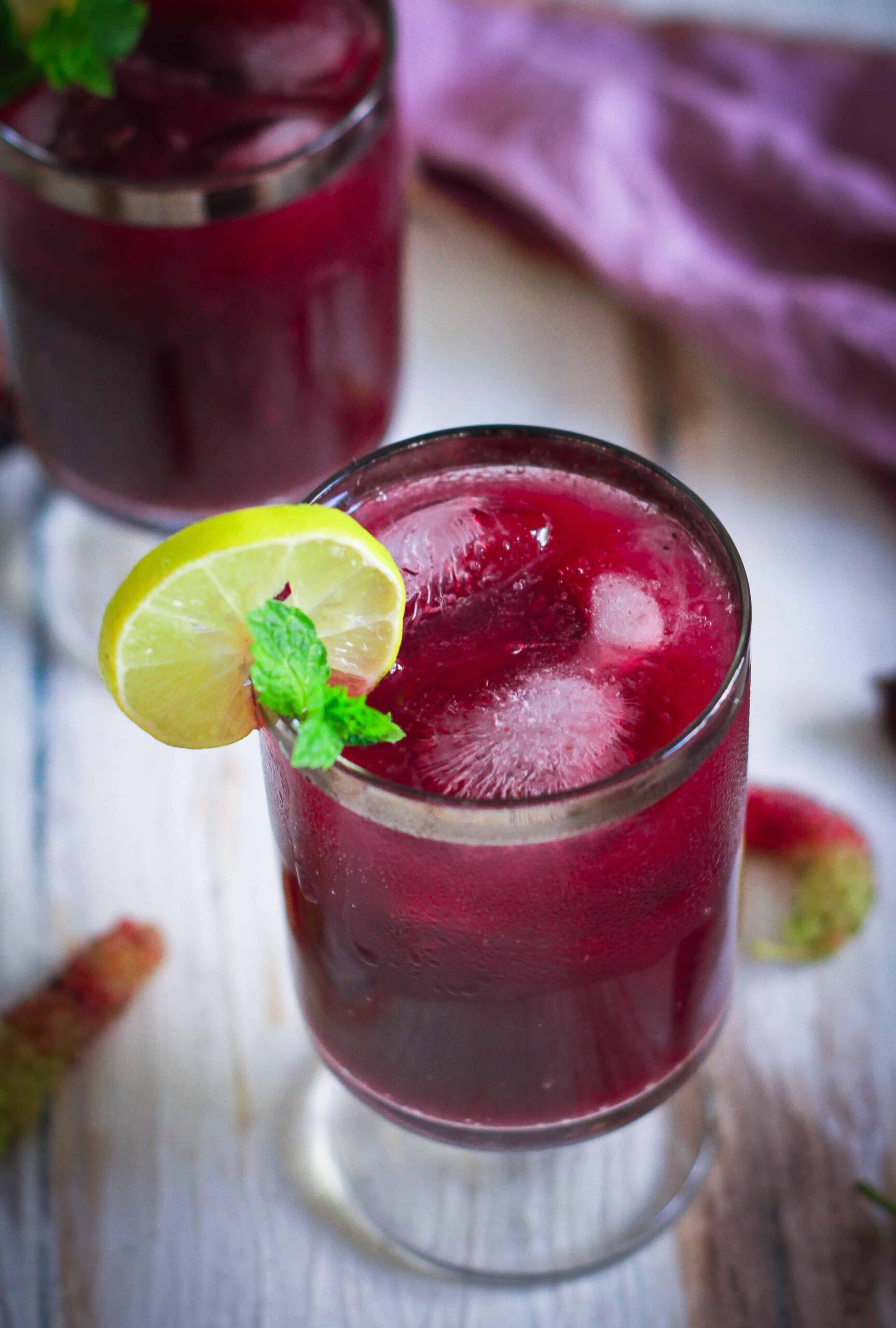 mulberry sharbat ( fruit juice)