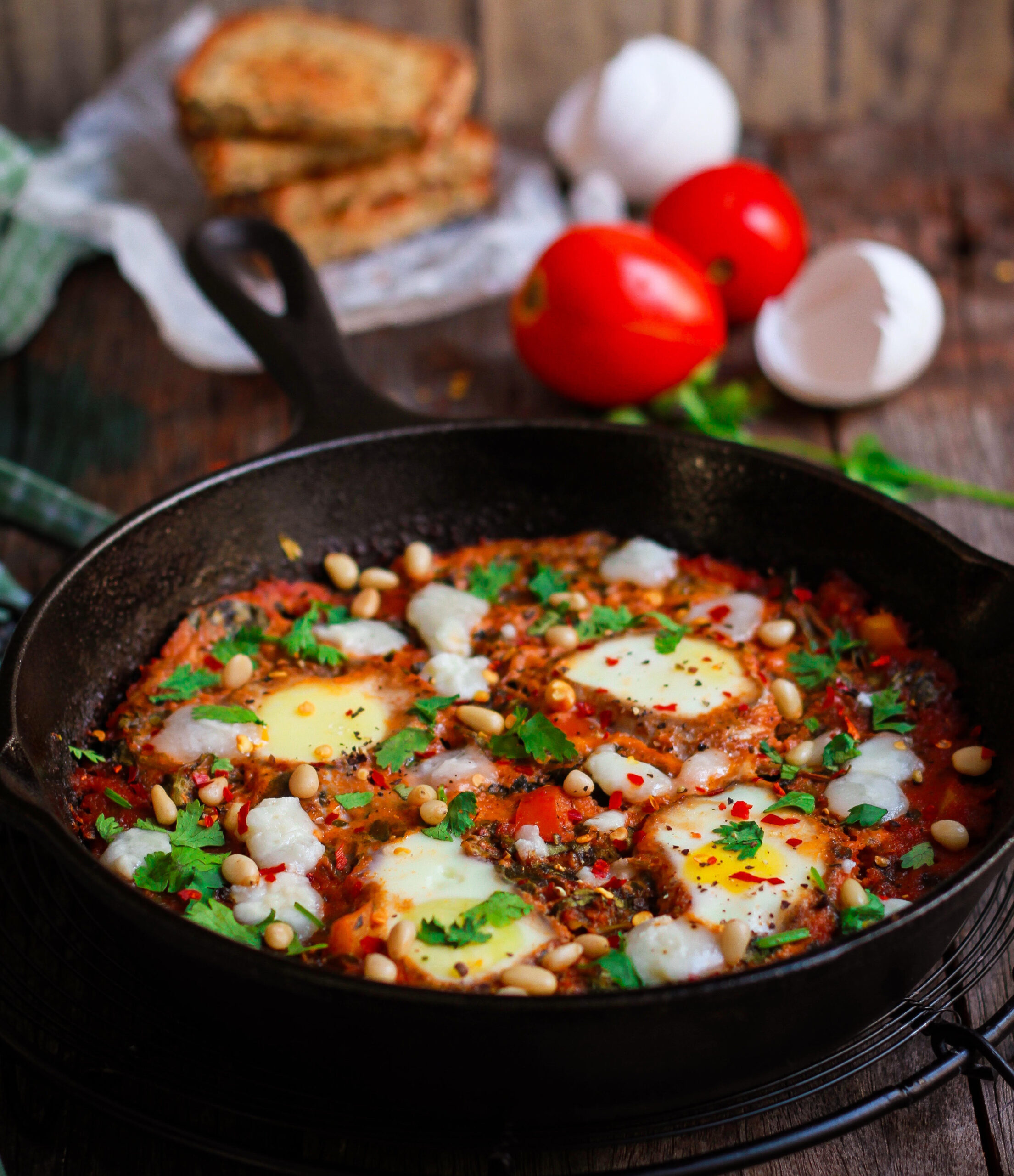 Shakshuka easy egg dish brunch