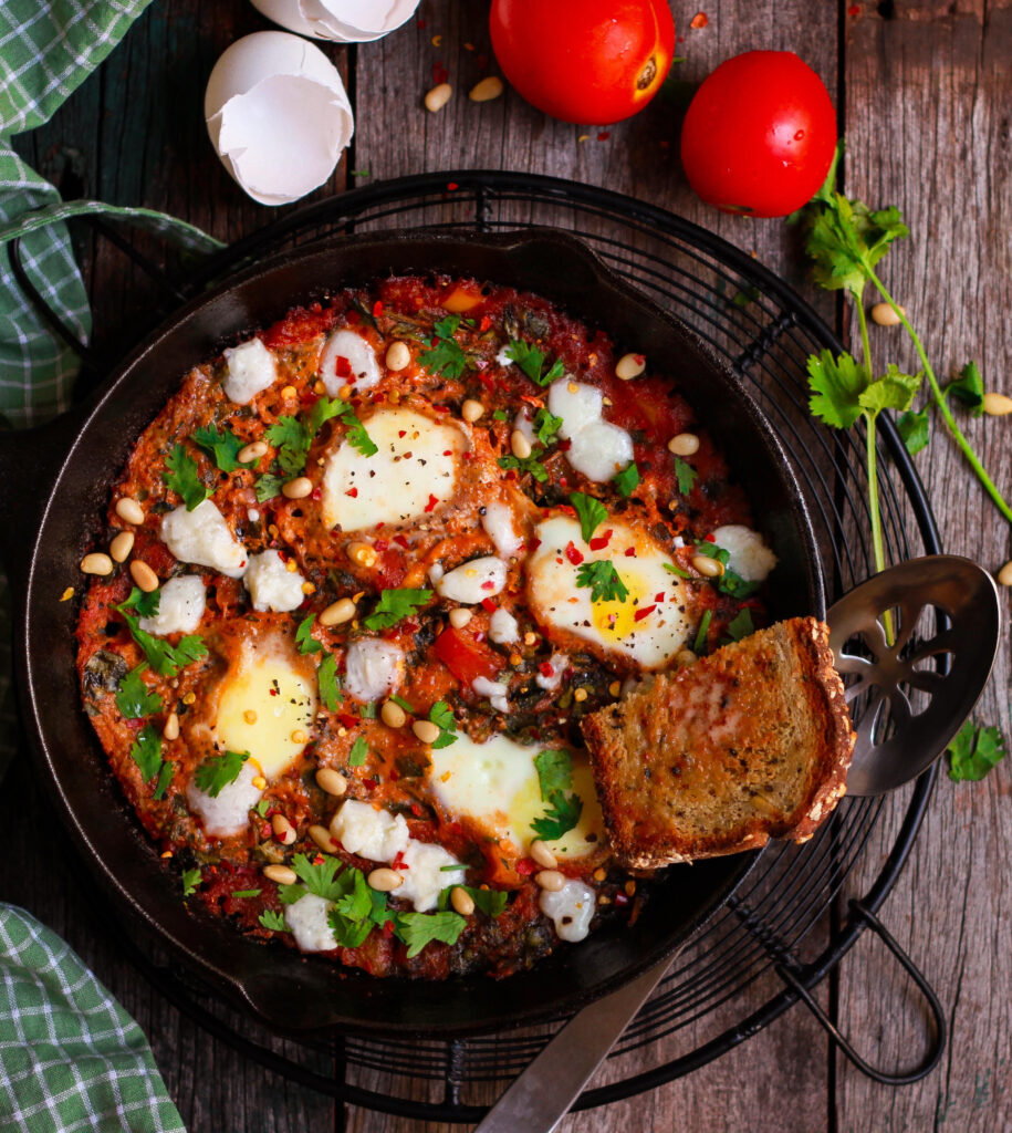Shakshuka easy egg dish brunch
