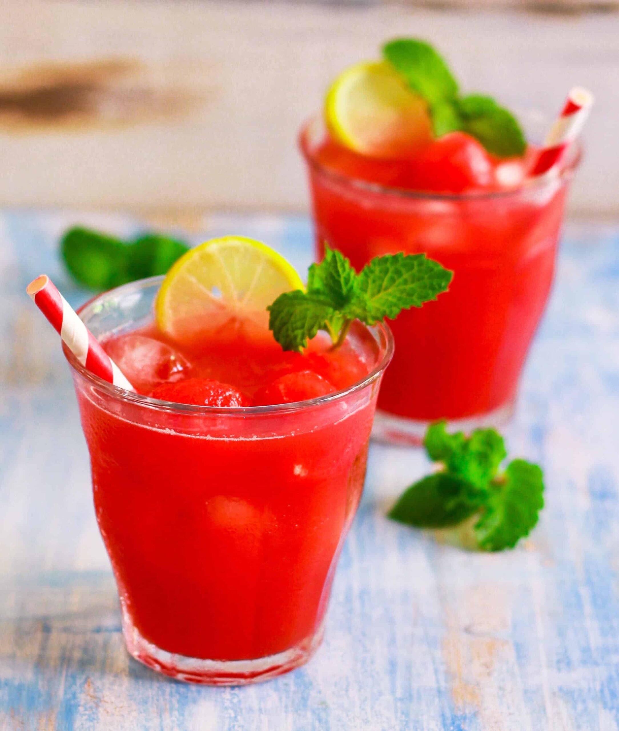 Watermelon Iced Tea cold brewed
