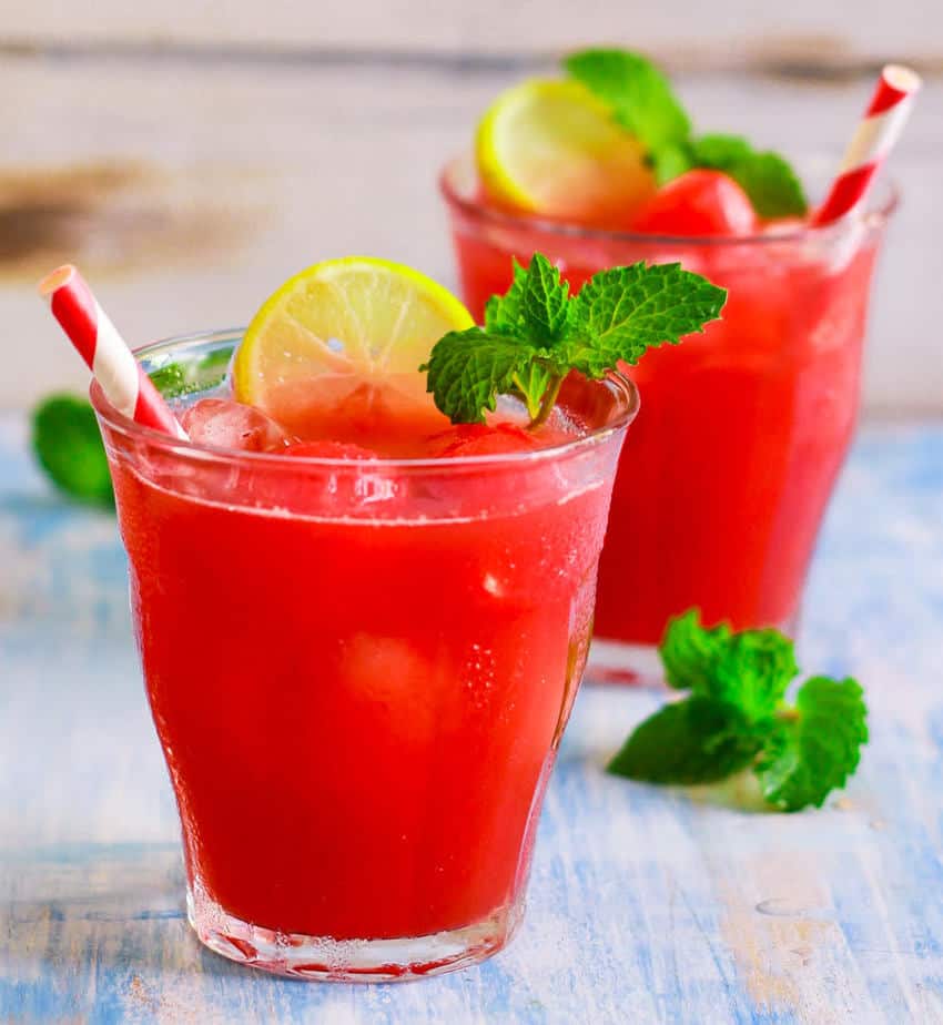 Watermelon Iced Tea cold brewed