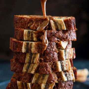 Walnut & Fig Banana Bread easy wholegrain baking