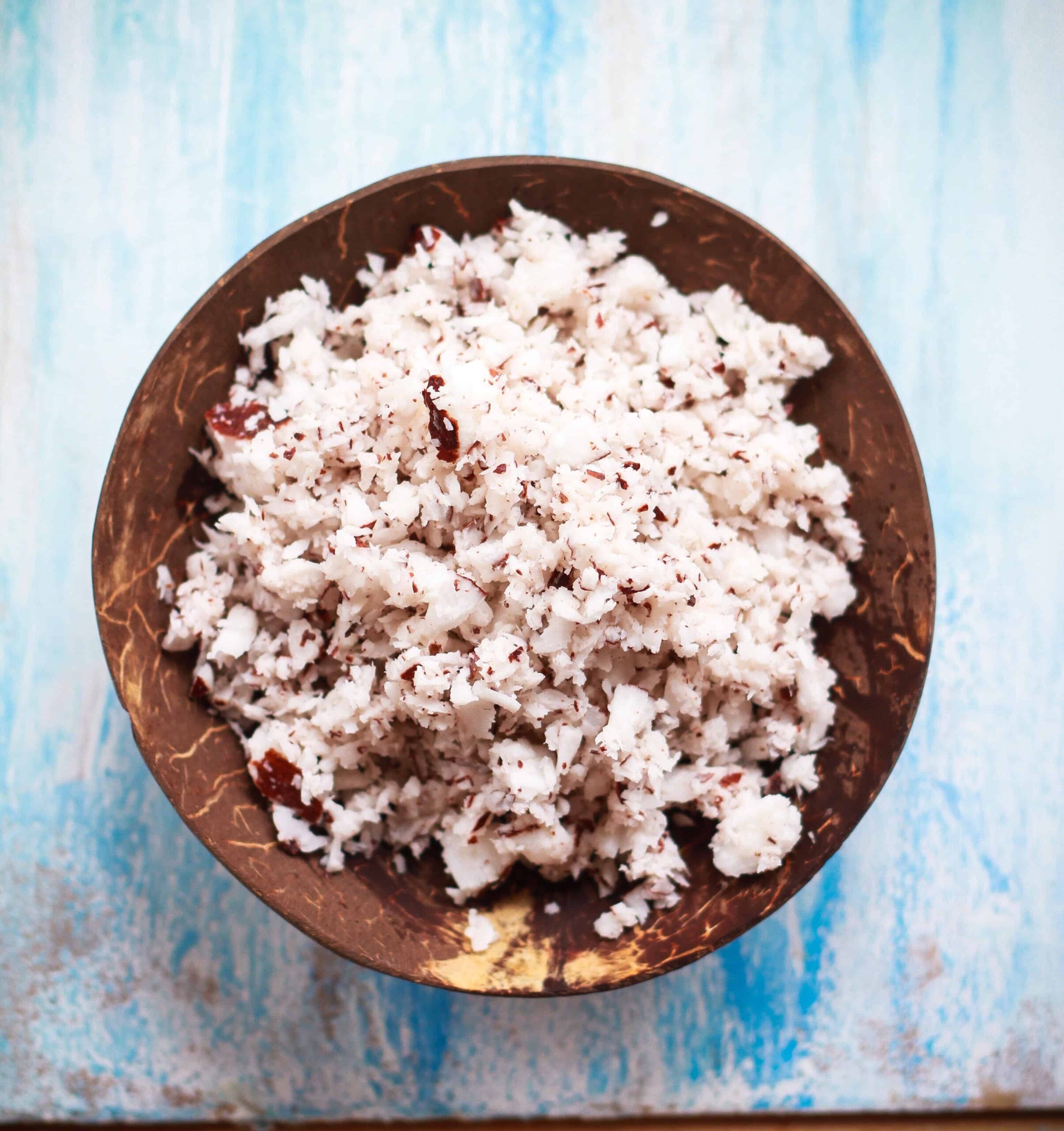 fresh grated coconut for coconut rice recipe