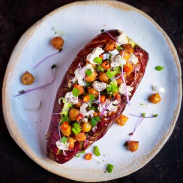 Baked Sweet Potato healthy nutritious vegan glutenfree meal