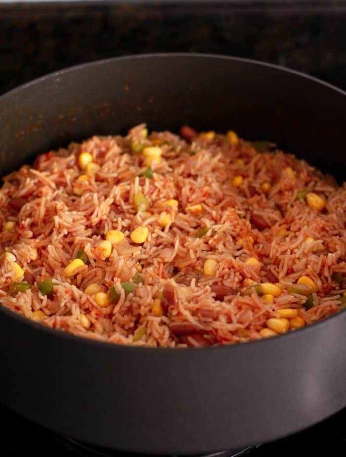Cooked Easy Mexican Rice | Healthy Vegan Gluten-free Recipe