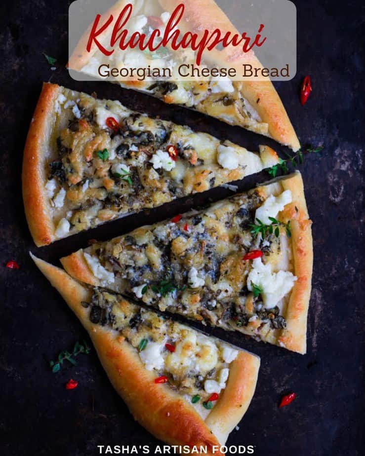 Khachapuri- Georgian Cheese Bread