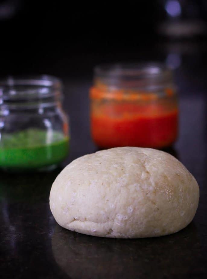 Dough for No-Yeast Stovetop Pizza| Easy pizza recipe