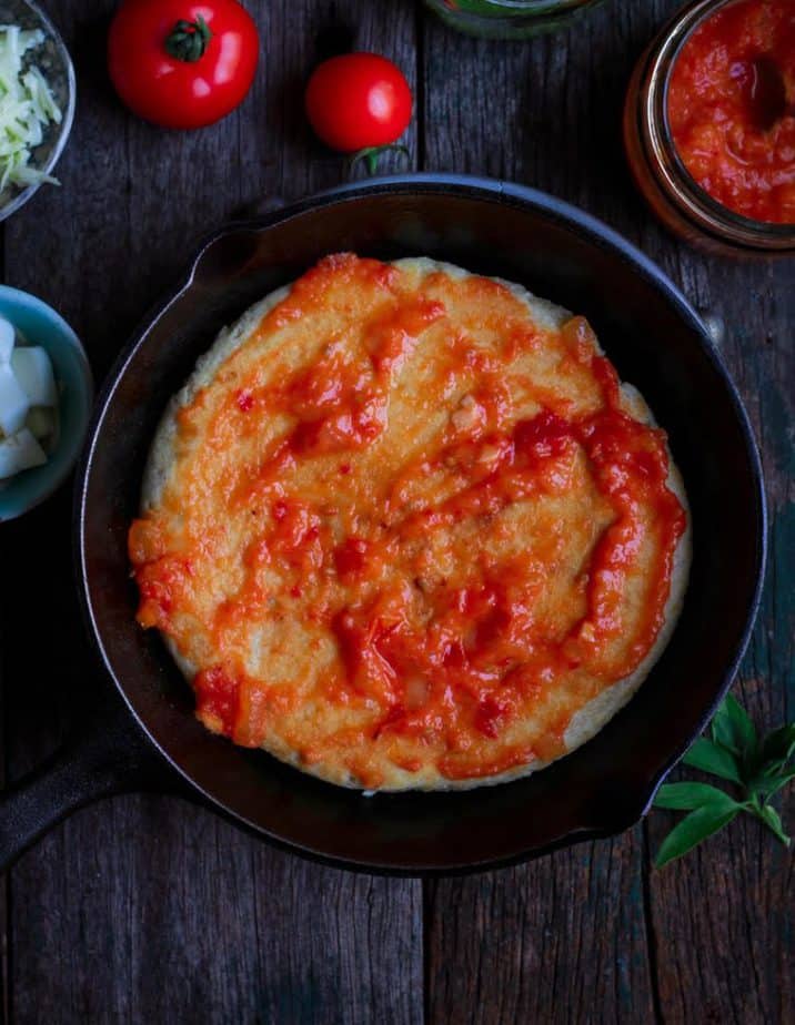 No-Yeast Stovetop Pizza| Easy pizza recipe