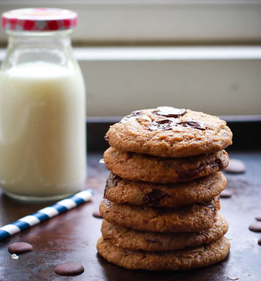 Eggless Chocolate Chip Cookies