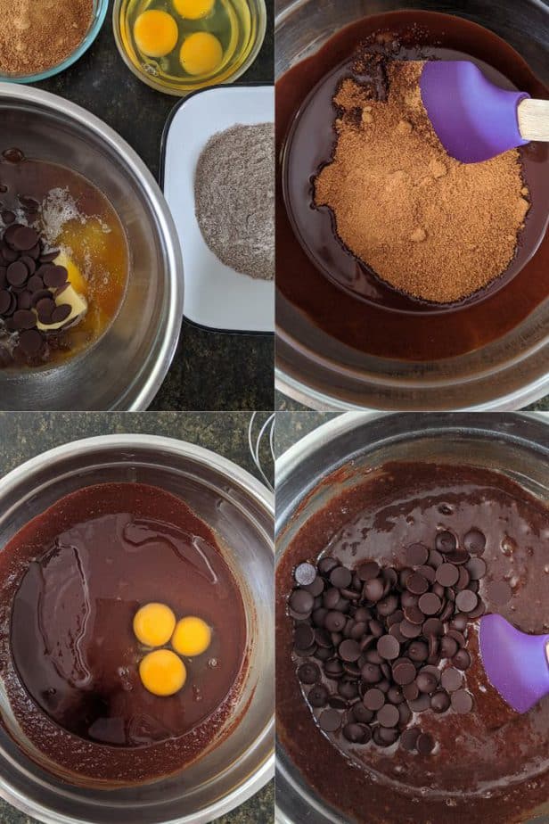 Process of making Easy Gluten-Free Chocolate Brownies
