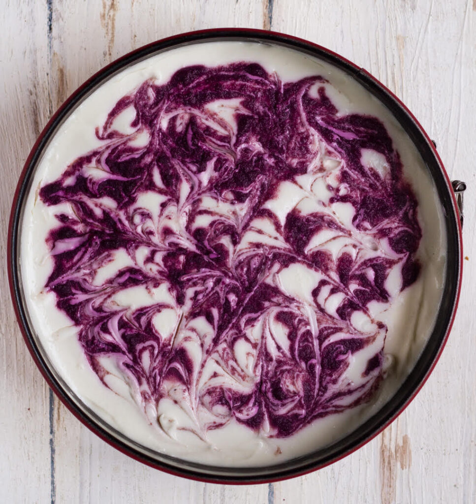 No- Bake Jamun Cheesecake | Eggless recipe