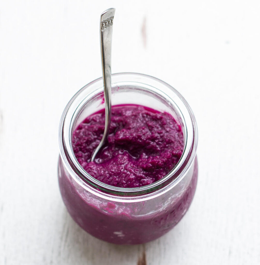 Jamun Compote for No- Bake Jamun Cheesecake | Eggless recipe
