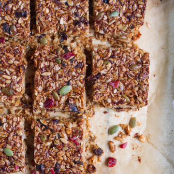 Easy Homemade Granola Bars recipe