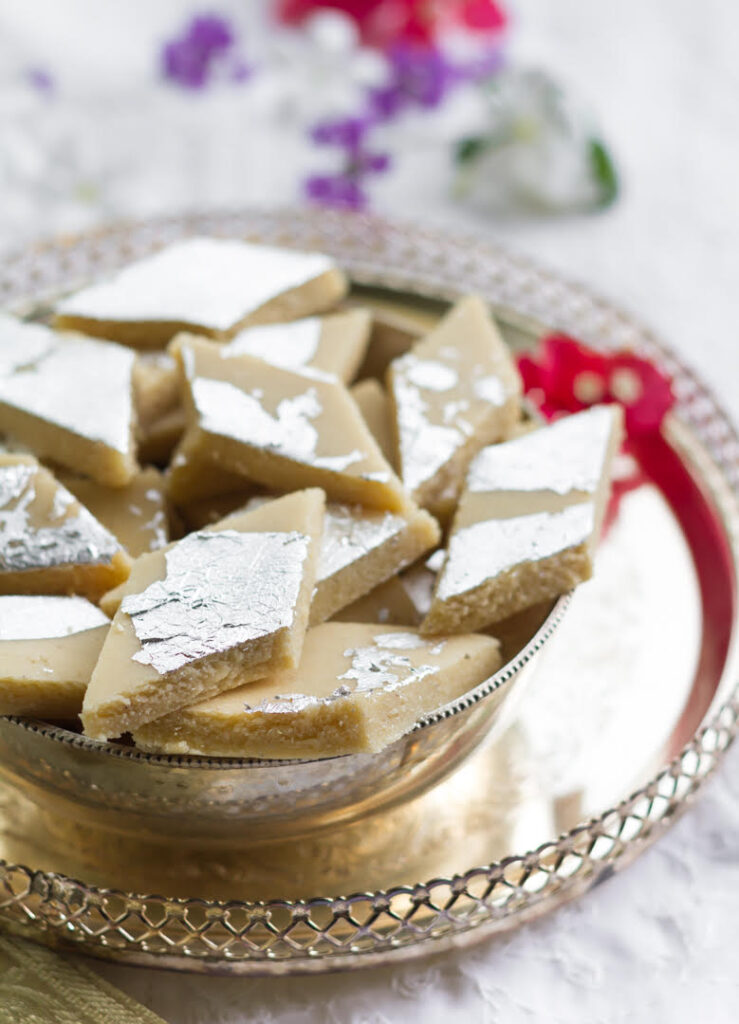 Kaju Katli | Kaju Burfi | Indian dessert