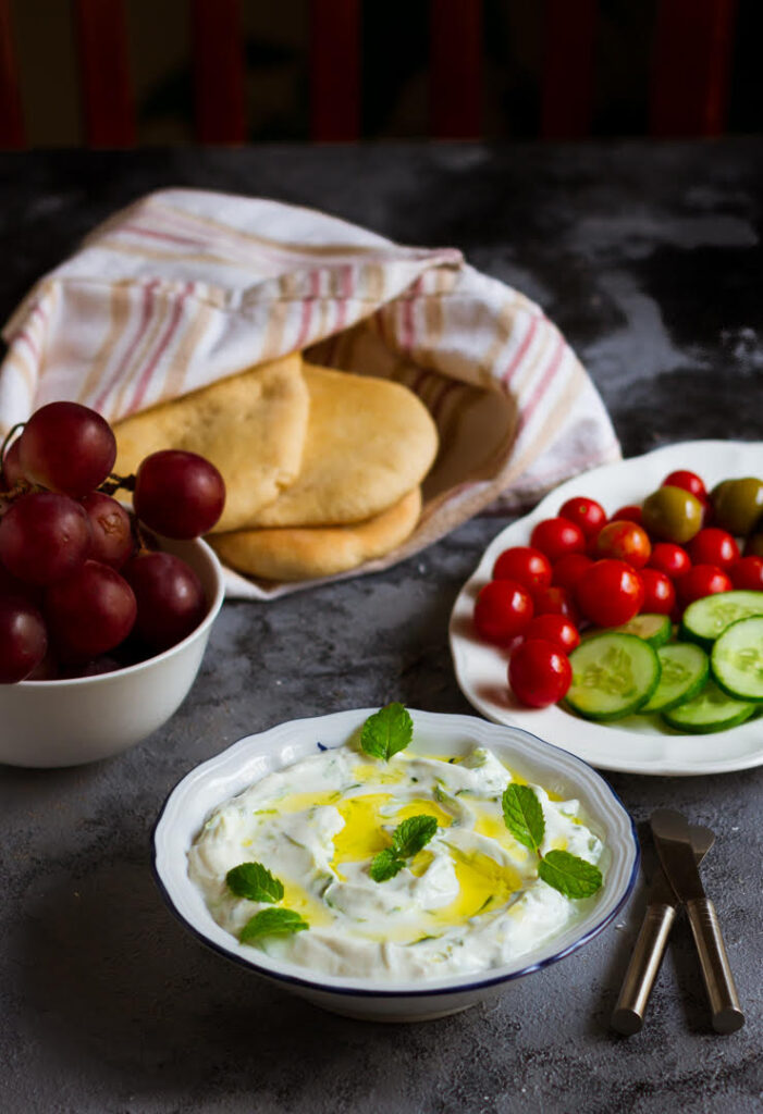Tzatziki | Easy homemade Greek cucumber yogurt sauce