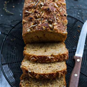 Coconut Banana Bread | Easy vegan recipe