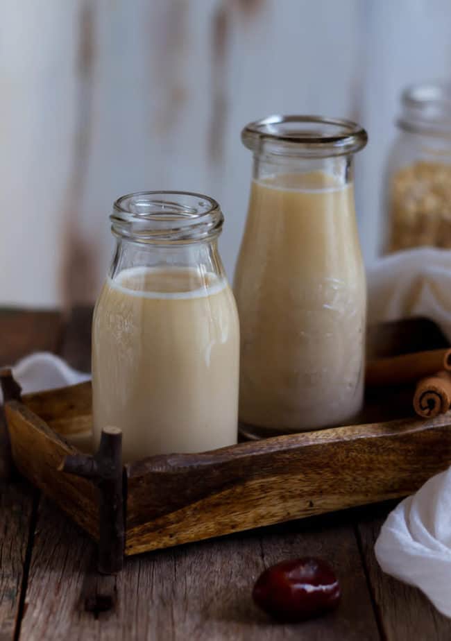oat milk | easy oat milk recipe| vegan dairy free healthy