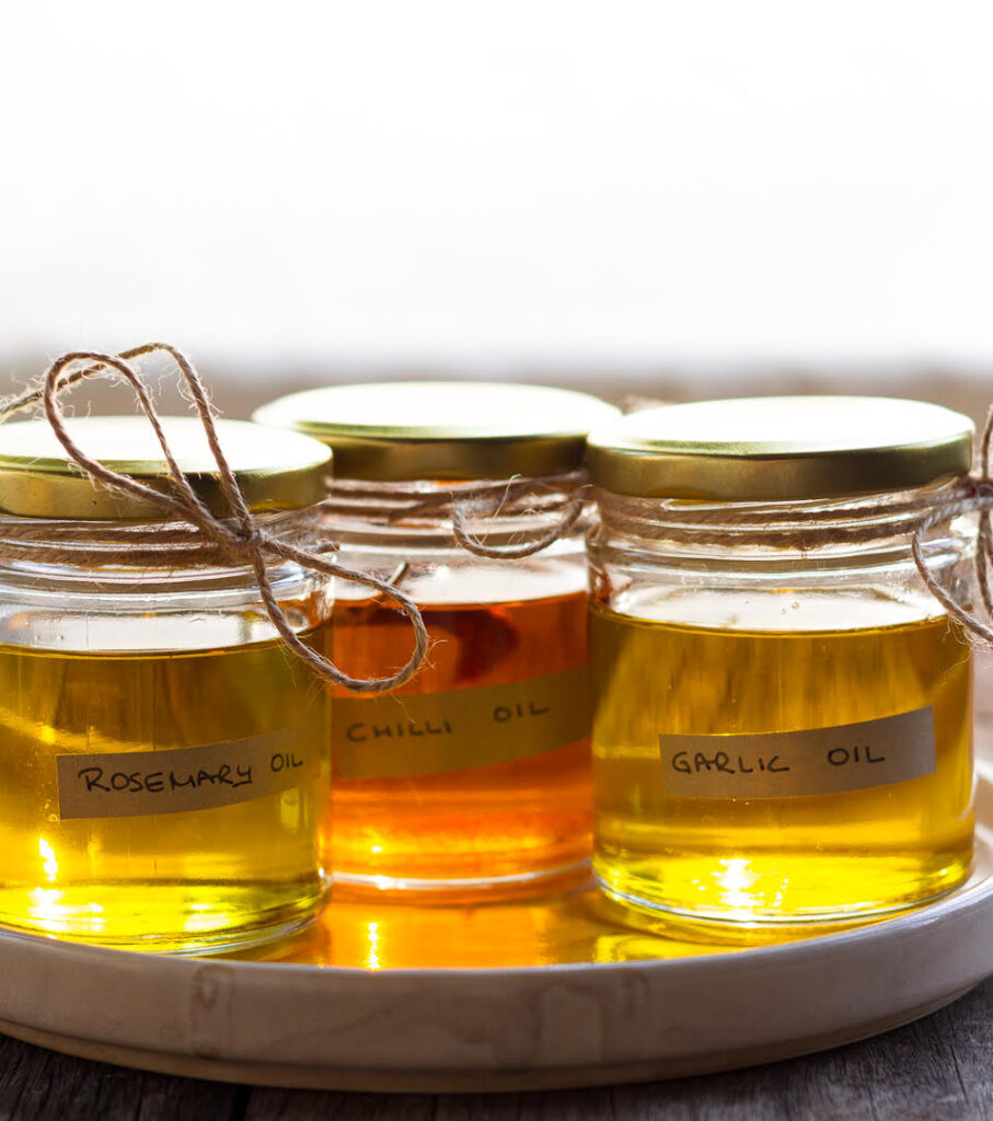 DIY Infused OIls | Easy Homemade Flavored Oils