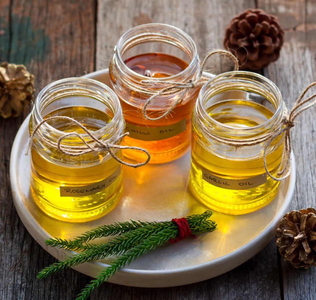 DIY Infused OIls | Easy Homemade Flavored Oils