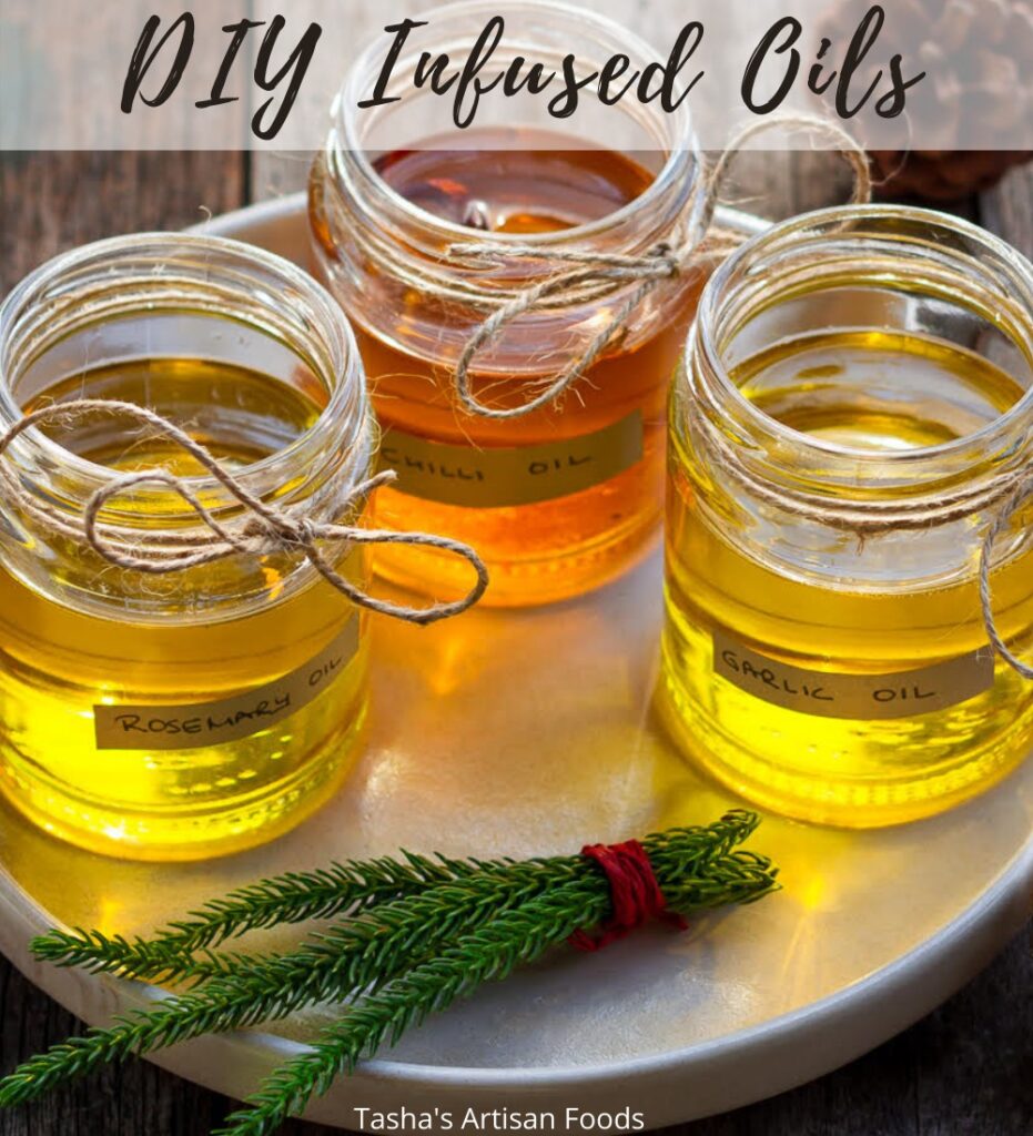 DIY Infused OIls | Easy Homemade Flavored Oils