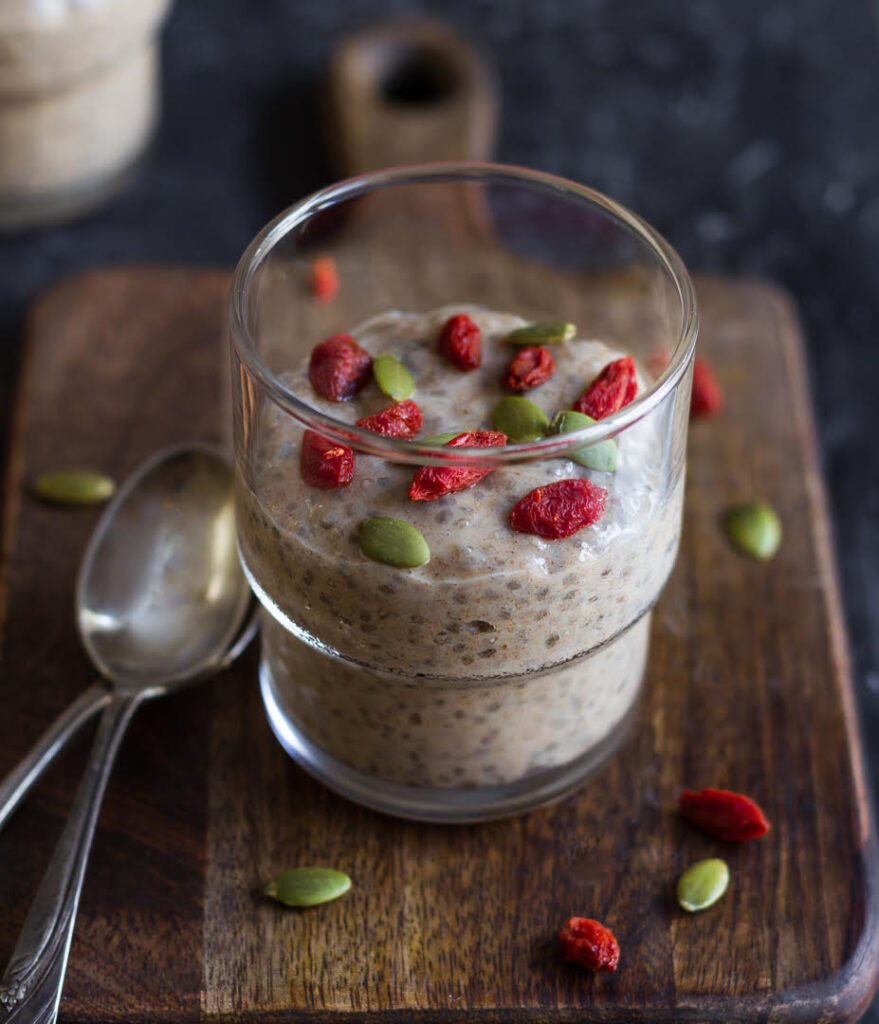 Date & Cinnamon Chia Pudding | Easy Vegan Chia Pudding Recipe