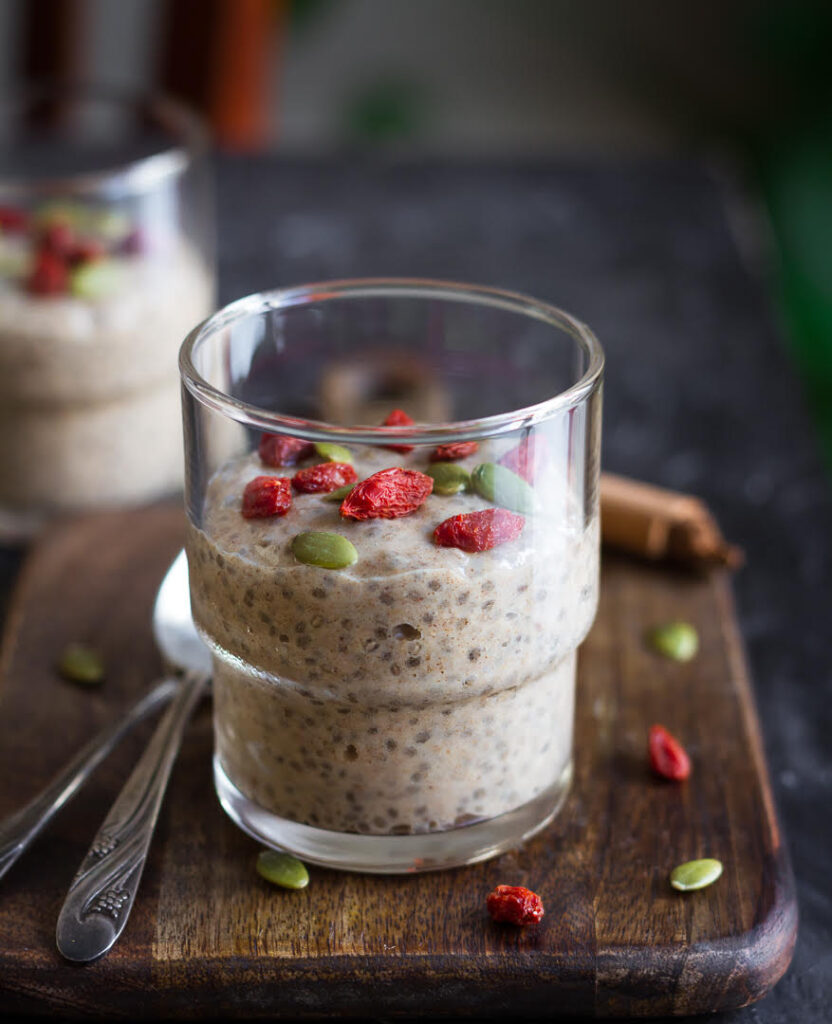 Date & Cinnamon Chia Pudding | Easy Vegan Chia Pudding Recipe