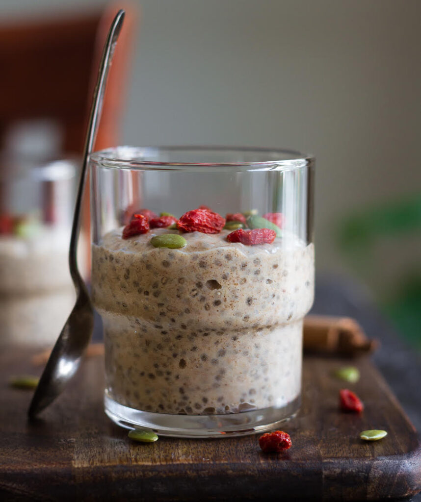 Date & Cinnamon Chia Pudding | Easy Vegan Chia Pudding Recipe