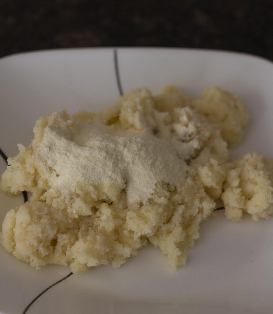 Getting the dough ready for Easy Homemade Gulab Jamun | How to make gulab jamun