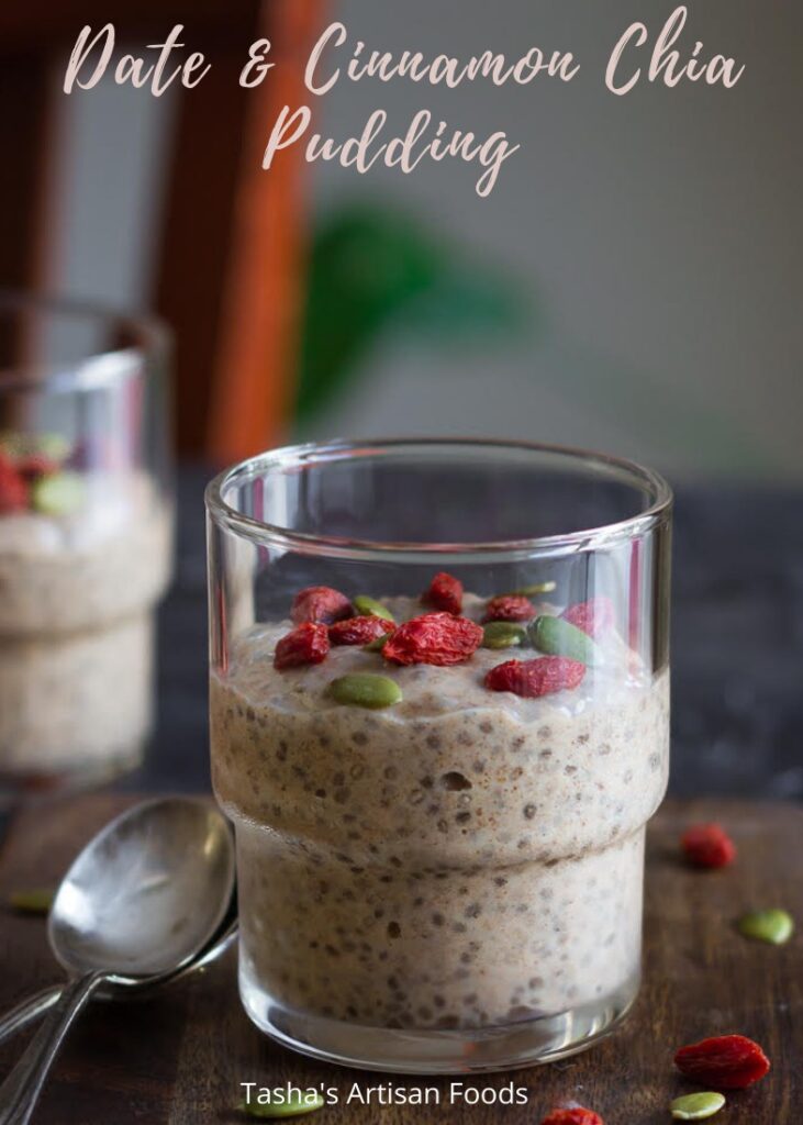 Date & Cinnamon Chia Pudding | Easy Vegan Chia Pudding Recipe