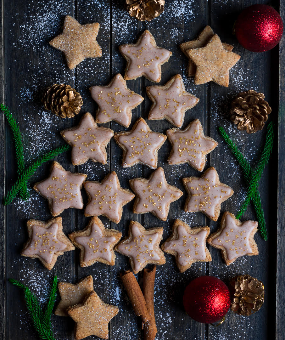 Almond Cinnamon Cookies | Easy vegan gluten-free cookies