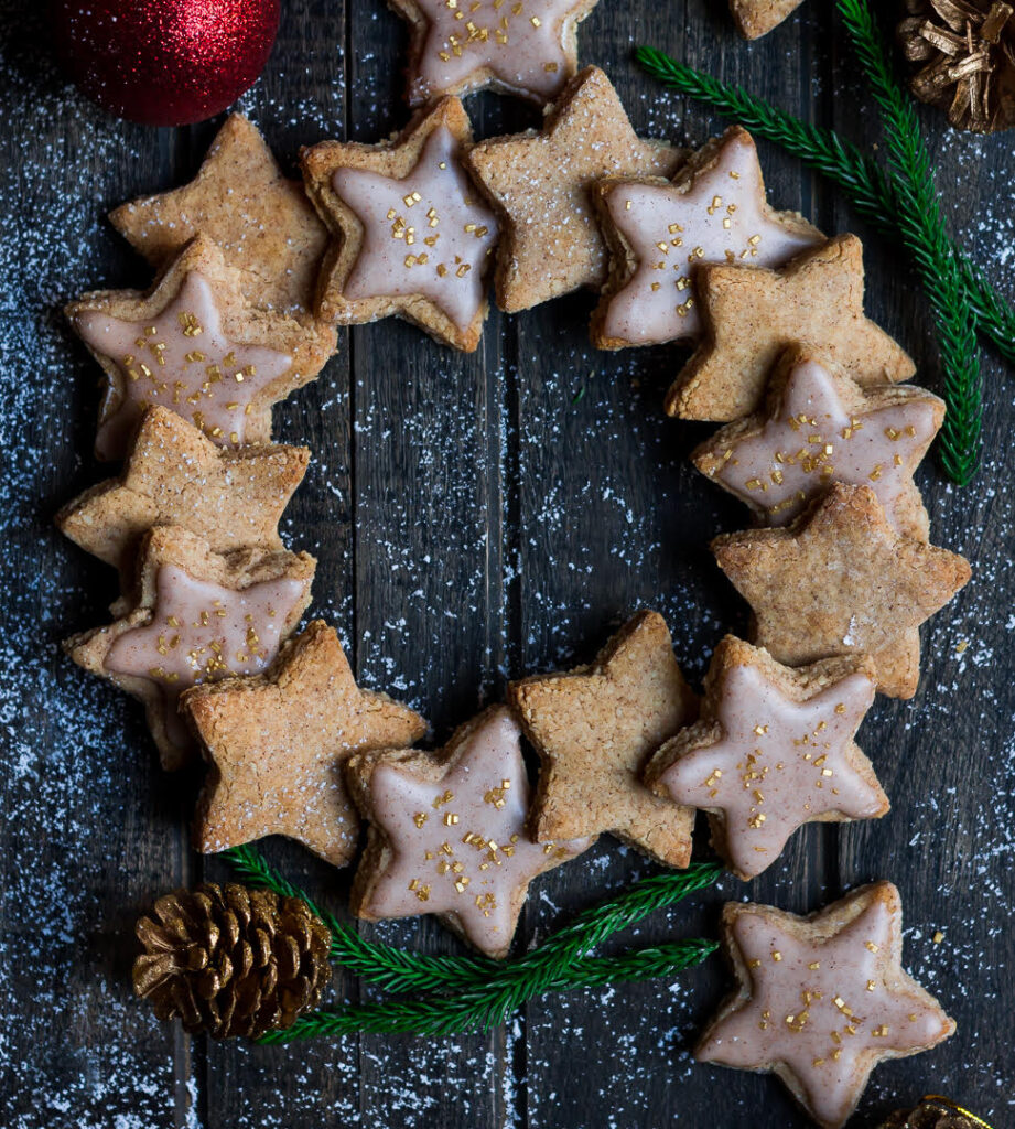 Almond Cinnamon Cookies | Easy vegan gluten-free cookies