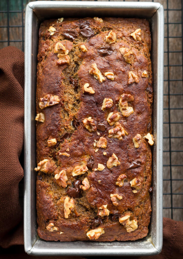 Miso Banana Bread | eggless Miso Banana Bread Recipe