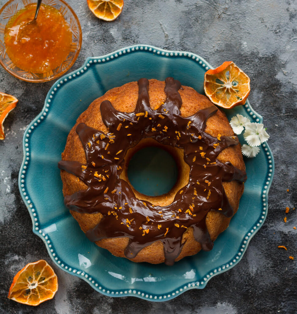 Orange Marmalade Cake| Easy eggless marmalade cake recipe