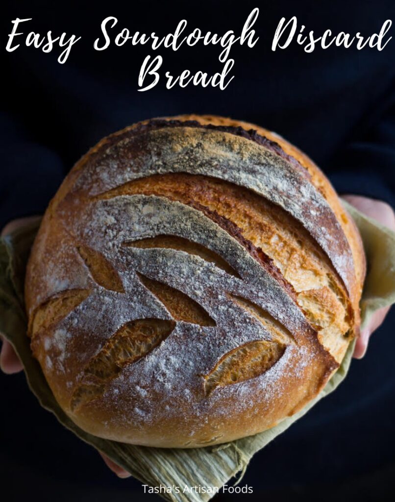 Easy Sourdough Discard Bread | Easy bread recipe