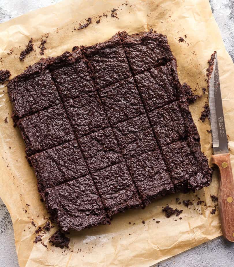 Fudgy Miso Brownies | Vegan miso brownies recipe