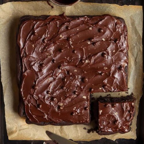 Chocolate Sheet Cake | Eggless Chocolate Sheet Cake | Eggless Chocolate Cake