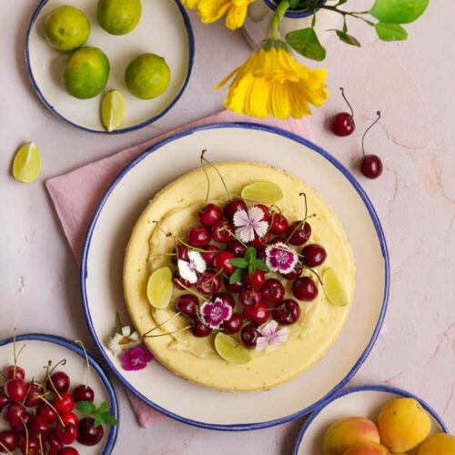 Lemon Cheesecake | Easy Lemon Cheesecake Recipe