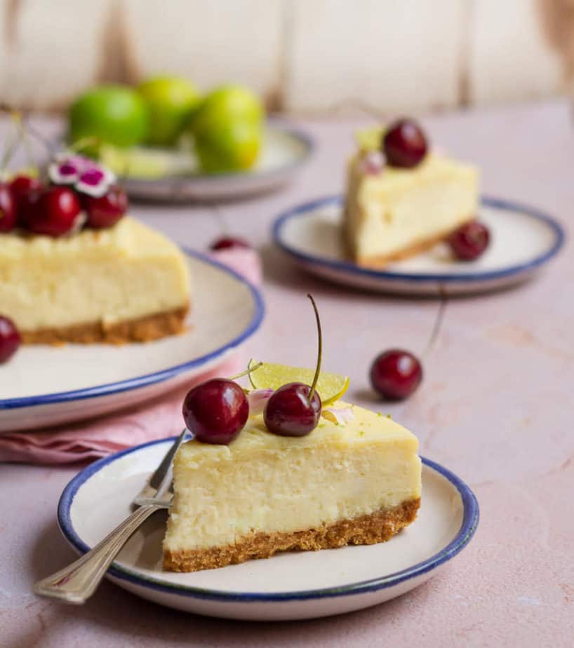 Lemon Cheesecake | Easy Lemon Cheesecake Recipe